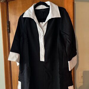 New with tags AbbeyGlass Piper Caftan Size Large